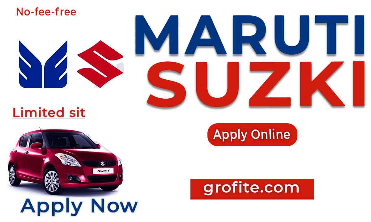 Maruti Suzuki ITI job Apply Online